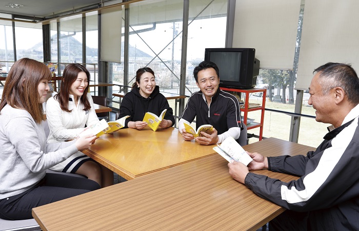 ゴルフの知識に関する座学授業