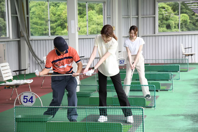 雑務が少ないゴルフレッスン