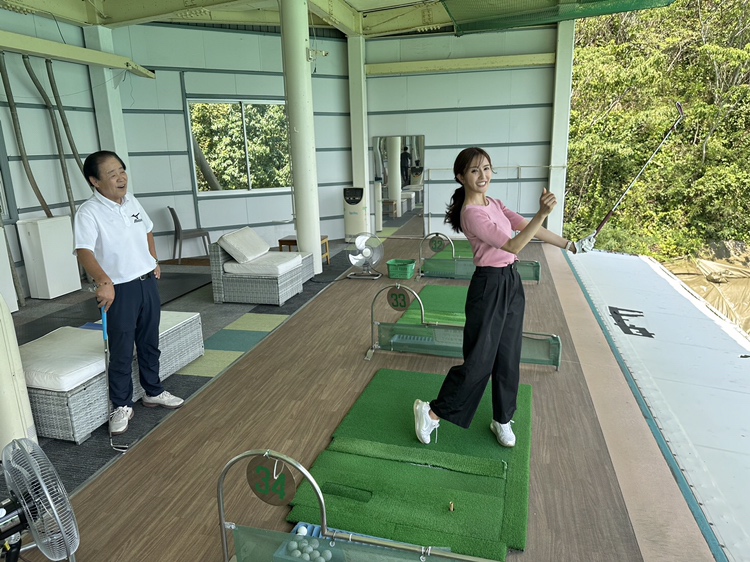 打ちっぱなし練習場レッスン